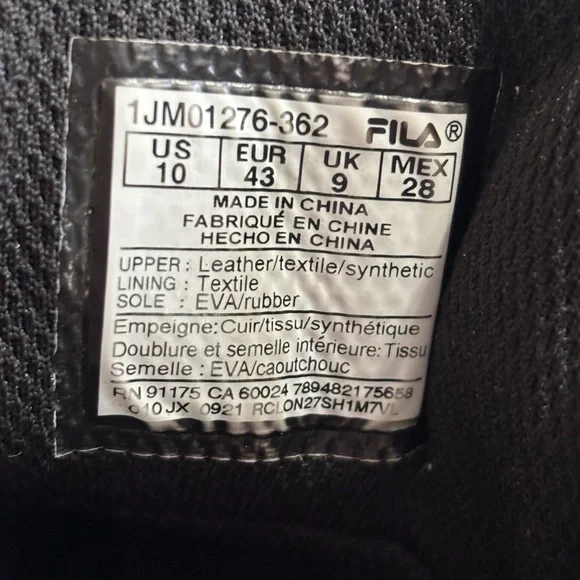 Fila Men’s Camo Oakmont Tr Mid Hiking Shoes 
Size 10 CAMO - Picture 6 of 8